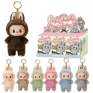 POP MART 100% Autentico Labubu V1 Emozionante Macaron Peluche Serie 1pz Scatola Cieca - Foto 1 di 7
