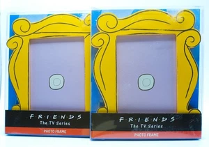 Friends TV-Serie Bilderrahmen - kultiger gelber Türrahmen - 2er Set - offiziell - Bild 1 von 2