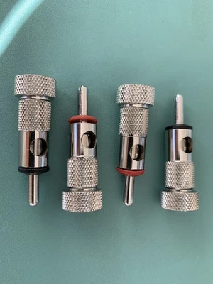 Michell Engineering handmade banana plugs (4 pieces) one set - Image 1 of 2