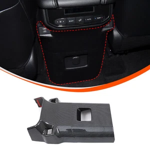 Cubierta antipatadas central trasera estilo carbono ABS para Toyota Grand Highlander 2024+ - Imagen 1 de 12