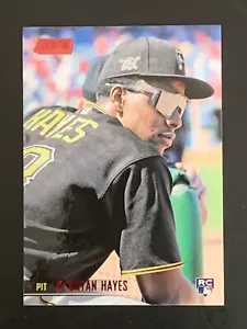 KE'BRYAN HAYES 2021 Stadium Club #212 RC Red Parallel SP Pittsburgh Pirates - Foto 1 di 2