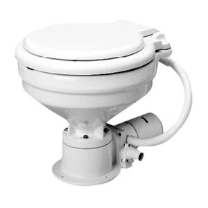 12v Electric Toilet for Caravan's and Boats, TMC Marine Small Space Toilet - Picture 1 of 2