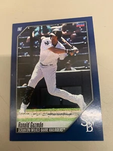 2022 Ronald Guzman Card Scranton Wilkes Barre Rail Riders Team Card - Picture 1 of 1