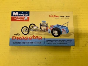 Monogram model kit The Dragster Slingshot Type With Open Box Frame “B” - Picture 1 of 10