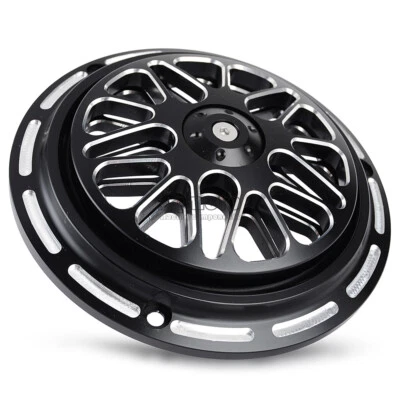 Black Motorcycle Engine Fan Cover Guard For Vespa Primavera 150/125 2013-2023 - Image 1 of 4