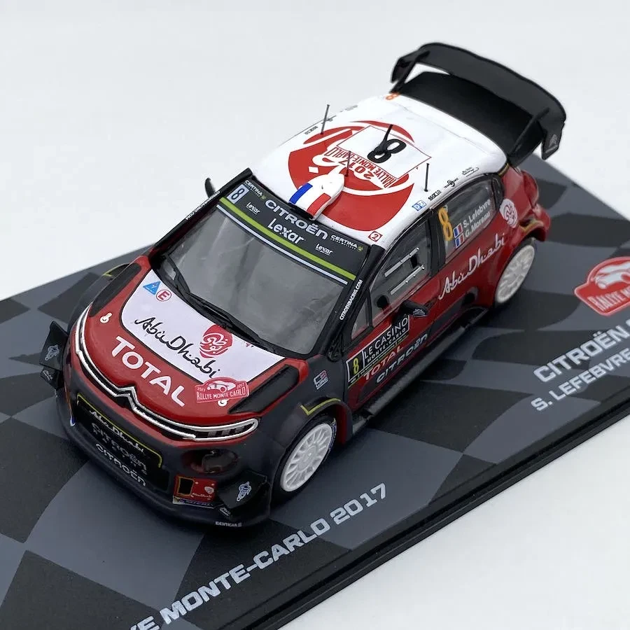 1/43 CITROEN C3 WRC #8 MONTE CARLO 2017 LEFEBVRE MOREAU ATLAS - Immagine 1 di 1