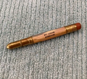 Vintage Bullet Pencil:   St Louis, Missouri - Riverboat - Picture 1 of 4