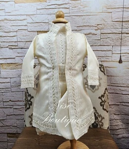 Baby Boy Christening Outfit, Ivory, Blessing or Baptism Traje, Modelo Español - Picture 1 of 5