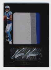 2023 Panini Black RC Rookie Prime Patch Auto Hendon Hooker 15/25 Detroit Lions