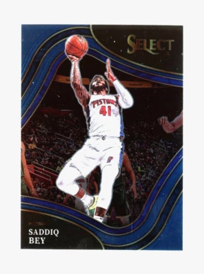 2021-22 Panini Select Courtside Retail Blue Saddiq Bey #213 - Image 1 of 2