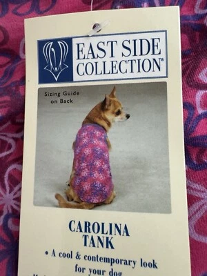 East Side Collection - Carolina Tank Top Pink And Purple S/M NWT - Image 1 of 4