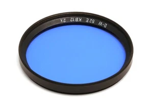 Original 52E KB12 2x Blaufilter Blau Filter für ⦰ 52 mm Filtergewinde - Picture 1 of 2
