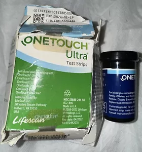 OneTouch ultrablau Diabetiker Teststreifen 50 Stück - Bild 1 von 3