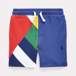 NWOT Polo Ralph Lauren Boys interlock Abstract-Print Cotton Short $49 - Size 8 S - Picture 1 of 7