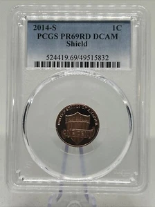 2014 S 1C Lincoln Cent PCGS PR69DCAM🇺🇸💯✨ - Picture 1 of 5