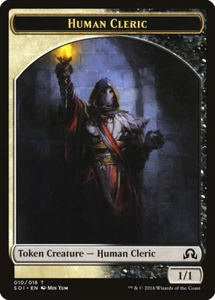 MTG Human Cleric Token Shadows over Innistrad NM - Picture 1 of 1