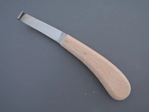Hufmesser Klauenmesser (Solingen) LINKS für Hufpflege Rinder, Pferde, Kühe - Bild 1 von 8