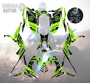 Yamaha Raptor 700-700R 2006-2012 full graphics kit sticker decals - Picture 1 of 5