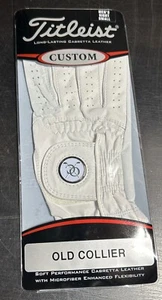 NWT TITLEIST CUSTOM GOLF GLOVES, MEN'S RIGHTHAND, REG SMALL (LOGO) Old Collier - Picture 1 of 6