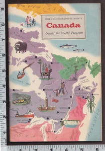 C168 Canada 1957 libretto Kenneth Hare, McGill University Montreal, Canada - Foto 1 di 12