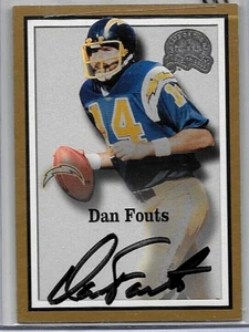 DAN FOUTS 2000 FLEER GREATS OF THE GAME CERTIFIED AUTOGRAPH - Picture 1 of 1