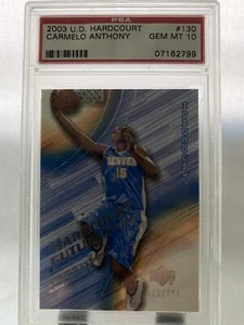 2003 UD Hardcourt Futures CARMELO ANTHONY ROOKIE #130 EDELSTEIN MT 10: LIMITIERT 335/799 - Bild 1 von 3