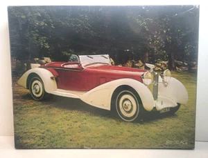 VTG 1973 Gatsby's World 1937 Delage 500 Pc Puzzle New Sealed See Pics 16 x 20" - Picture 1 of 15