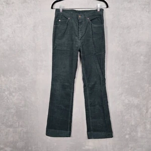 Vintage Levis 517 Bootcut Cord Hose Herren 30x30 grün 70er Talon Reißverschluss - Bild 1 von 10