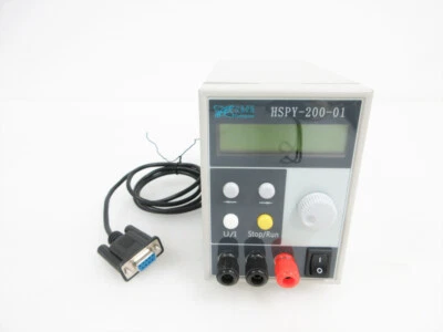 FUENTE DE ALIMENTACIÓN REGULABLE CC HANSHENG PUYUAN HSPY-200-01 200V 1A RS-232 Foto 1 de 4
