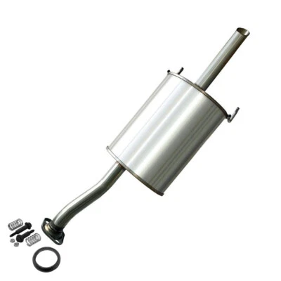 Silenciador trasero de escape de ajuste directo se adapta a: 2002-2006 Acura RSX y Honda Civic 2,0 L Foto 1 de 4