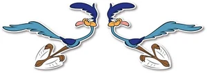Road Runner Looney Tunes Cartoon Sticker Decal Set Laptop Wall Car Phone Racing - Imagen 1 de 1