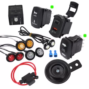 For Can-Am MAVERICK X3 2019-2022 UTV LED Turn Signal Street Legal USB Light Kit - Bild 1 von 12
