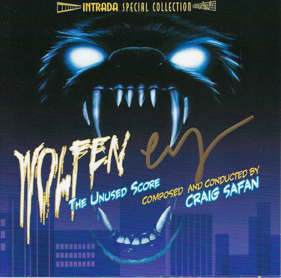 Wolfen (1981) - The Unused Complete Score CD / signed by Composer Craig Safan - Bild 1 von 1