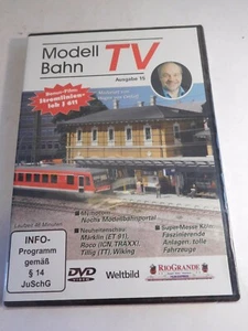 ++ B6584 DVD Modell Bahn TV Ausgabe 15 Ortloff - Bonusfilm Stromlinienlok J 611 - Picture 1 of 2