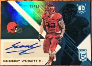 2016 Elite Rookie Autographs Scooby Wright III #ERA-SW #’d 79/99 - Picture 1 of 2