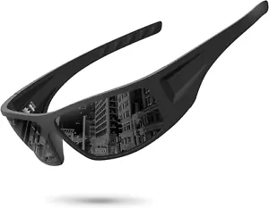 Gafas de sol deportivas polarizadas para hombres mujeres marco irrompible ciclismo pesca envoltura - Imagen 1 de 12