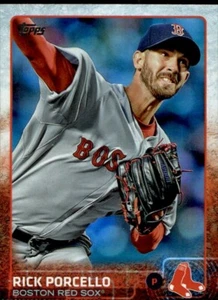 2015 Topps Update Series - Rick Porcello #US362 Sparkle: Glove - Picture 1 of 2