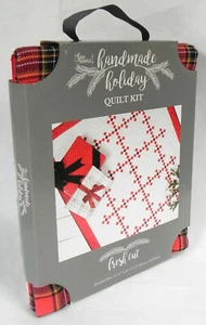 "Handmade Holiday" Quilt Kit by It's Sew Simple, Fresh Cut Series, 52"x64", New - Picture 1 of 5