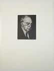 BARRY MOSER Original Woodcut Portrait ROMEO GRENIER Ltd Ed 1/50 SIGNED C2000