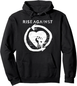 NEW Collection Rise Against Black Hoodie S to 3XL Gift Fan AR709 - Picture 1 of 3