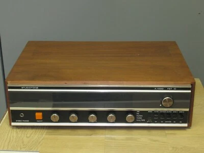 STUDIOTONE X1000 Vintage Stereo Receiver Amplifier AS IS - Image 1 of 4