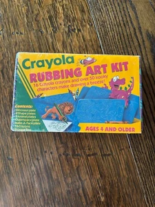 Crayola Kinder Rubbing Art Kit - 1993 - Neu in Verpackung  - Bild 1 von 3