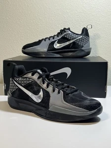 Nike Sabrina 2 “Mirrored” Black Grey Silver FQ7376-001 GS 7Y/ Women’s 8.5 NBY - Picture 1 of 9