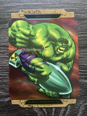 Hulk (2008 Upper Deck) Marvel Masterpieces 2 Die-Cut Inserts #A - Image 1 of 2