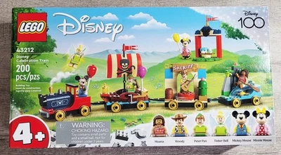 LEGO x Disney Celebration Train 43212 Mickey Tink Complete Set NEW in Sealed Box - Image 1 of 4