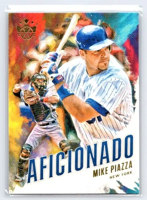 2020 Panini Diamond Kings Aficionado Mike Piazza #A-2 HOF - Image 1 of 2