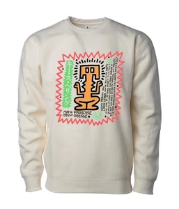 Sudadera Paradise Garage Keith Haring - Larry Levan, Flyer Disco Nueva York - Imagen 1 de 2