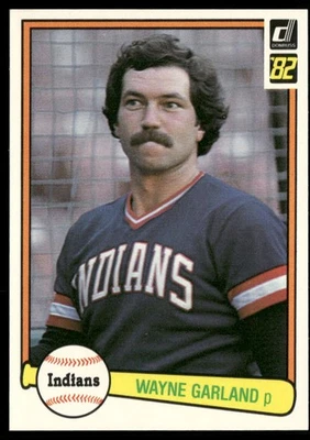 1982 Donruss #489 Wayne Garland - Image 1 of 2
