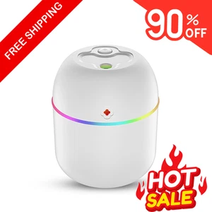 Mini Portable USB Air Humidifier Aroma Diffuser Relax Silent Mist Atomizer Gift - Picture 1 of 24