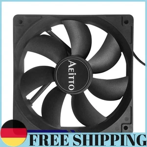 120mm 4 Pin PC Computer Case Cooling CPU Cooler Fan DC 12V Silent Radiator - Afbeelding 1 van 7